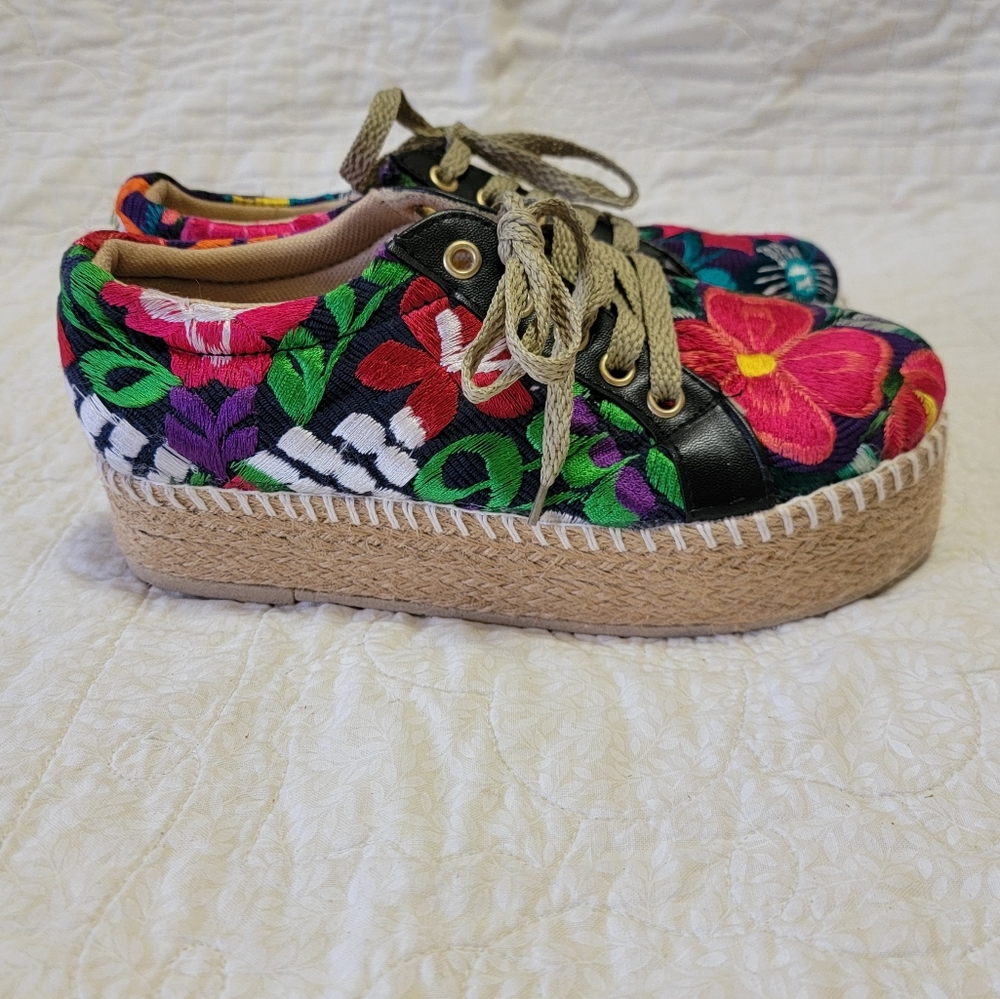 El Zaguan Floral Espadrilles